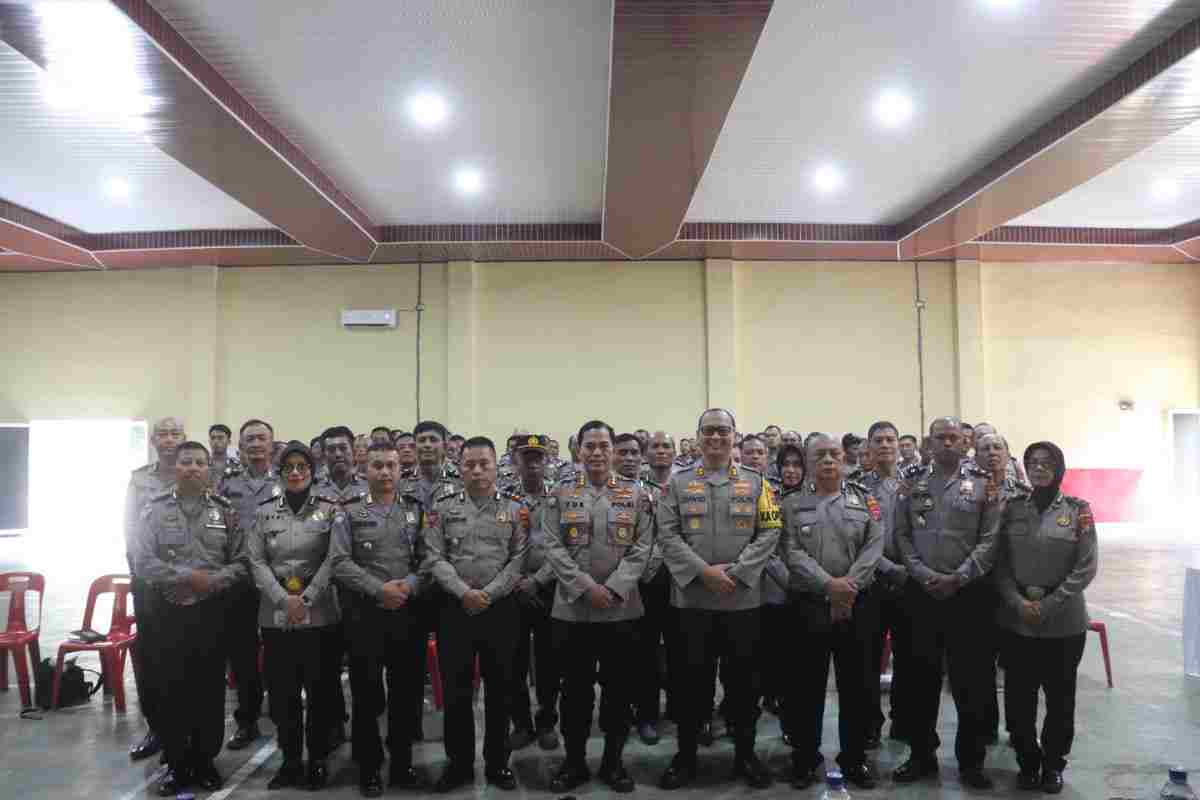 Polres Langkat Terima Supervisi dan Asistensi Dari Direktorat Binmas Polda Sumut di Aula Baradaksa Polres