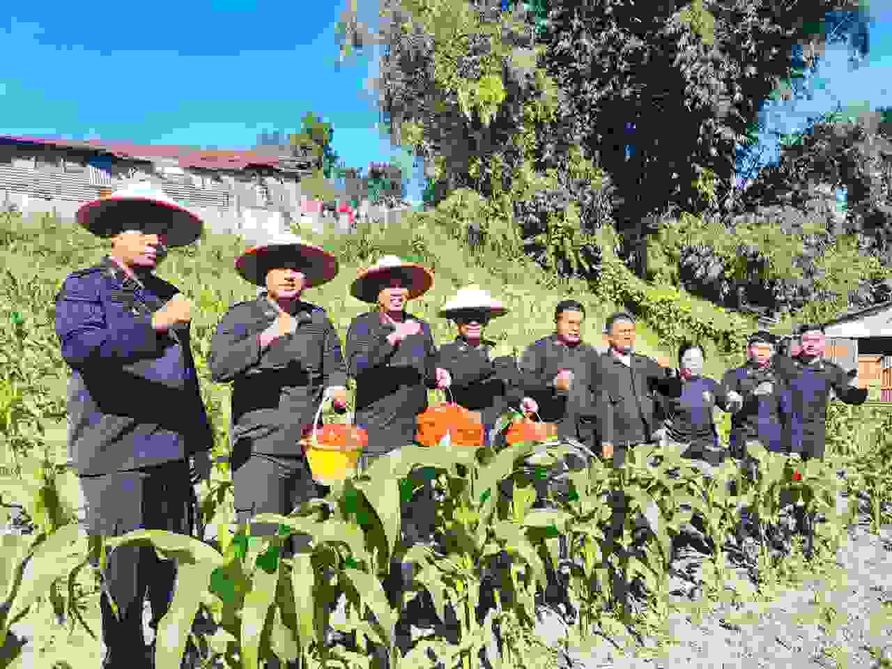 Dukung Program Ketapang Nasional, Rutan Kabanjahe Lakukan Pemupukan Jagung