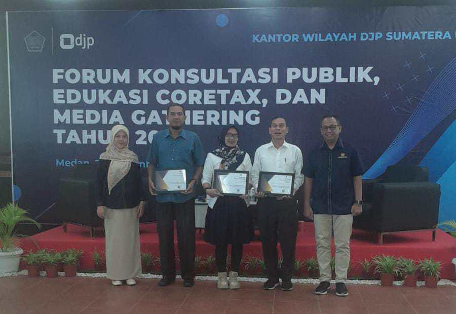 DJP Sumut I Edukasi Coretax ke Konsultan Pajak dan Media